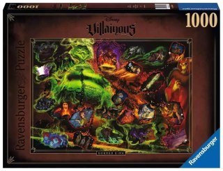 Puzzle 1000 elementów. Disney Czarne Charaktery. Rogaty Król
