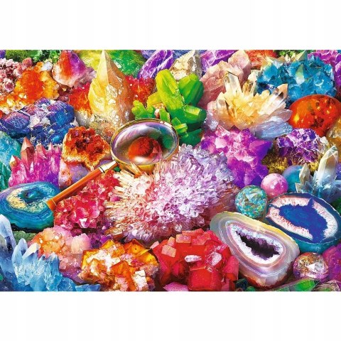 Puzzle 2 x 500 elementów. Kosmos i kryształy Puzzle 2 x 500 elementów. Kosmos i kryształy