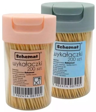 Wykałaczki 200szt MIX