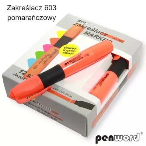 Zakreślacz pomarańczowy (12szt) Zakreślacz pomarańczowy (12szt)
