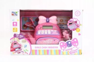 Kasa na baterie różowa z kokardką KDL888-7 09233