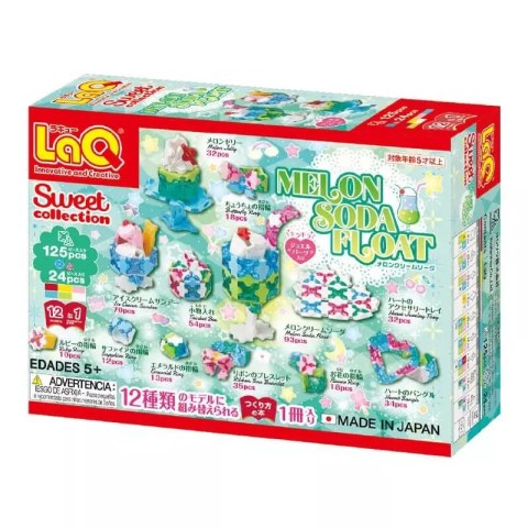 Klocki edukacyjne LaQ Sweet Collection Melon Soda Klocki edukacyjne LaQ Sweet Collection Melon Soda