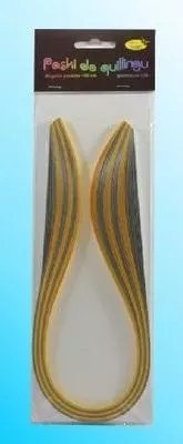 Paski do quillingu 3mmx50cm złote 100szt Paski do quillingu 3mmx50cm złote 100szt