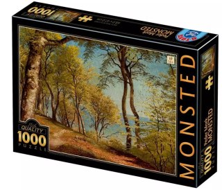 Puzzle 1000 elementów. Peder Mork Monsted, Brzozy na wybrzeżu