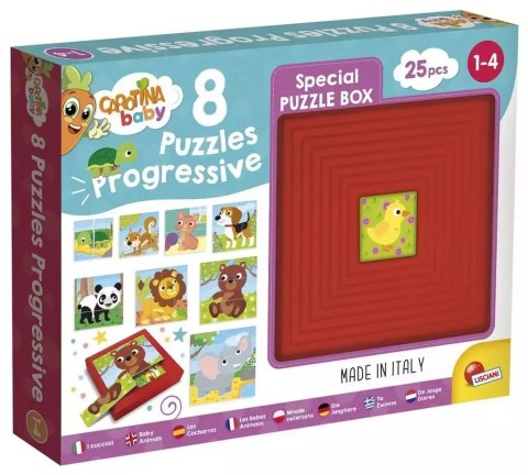 Carotina Baby - Puzzle progresywne Zwierzątka Carotina Baby - Puzzle progresywne Zwierzątka