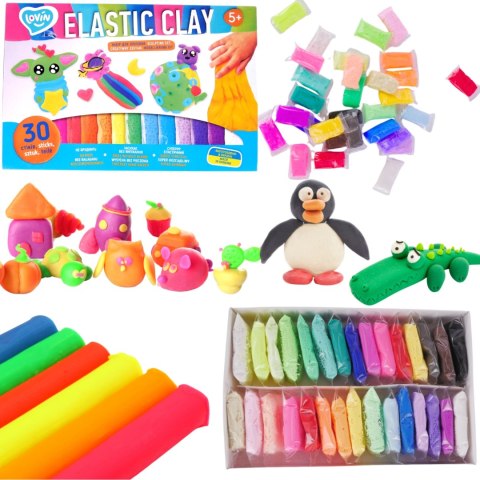Ciastolina Elastic Clay (30 kolorów) Ciastolina Elastic Clay (30 kolorów)
