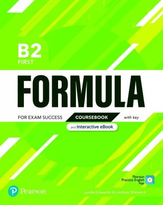 Formula. B2 First. Coursebook with key with student online resources + App + eBook