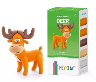 Hey Clay. Zwierzęta leśne. Jelonek