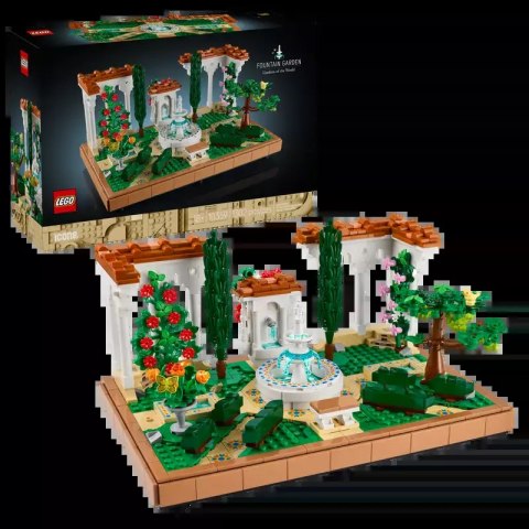 LEGO Icons Fontanna w ogrodzie 10359