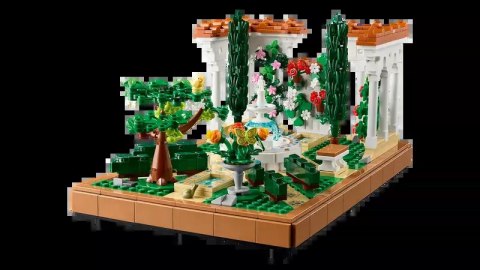 LEGO Icons Fontanna w ogrodzie 10359
