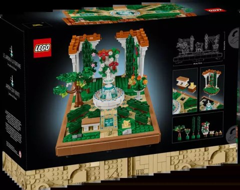 LEGO Icons Fontanna w ogrodzie 10359