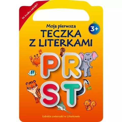 Łebskie zwierzaki w literkowie. Moja pierwsza teczka z literkami. Literki P-T KS66614 Trefl Łebskie zwierzaki w literkowie. Moja pierwsza teczka z literkami. Literki P-T KS66614 Trefl