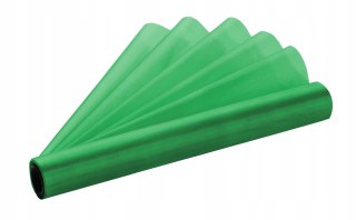 ORGANZA ORGANTYNA 36cm/9m ślub SZMARAGDOWA ZIELEŃ