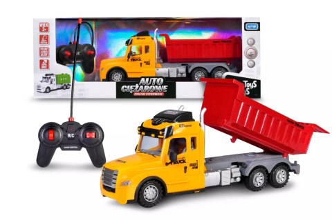 Wywrotka 35cm na Pilot Zdalnie Sterowany Światła Dźwięk FunnyToysForBoys