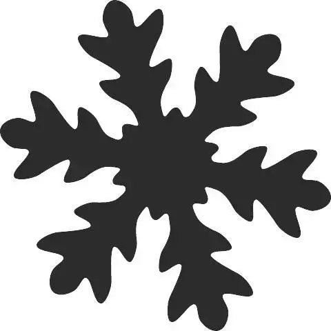 Dziurkacz ozdobny duży 25mm śnieżynka Dziurkacz ozdobny duży 25mm śnieżynka