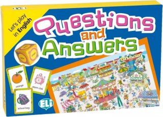Gra językowa Angielski Questions and answers. Opr. karton