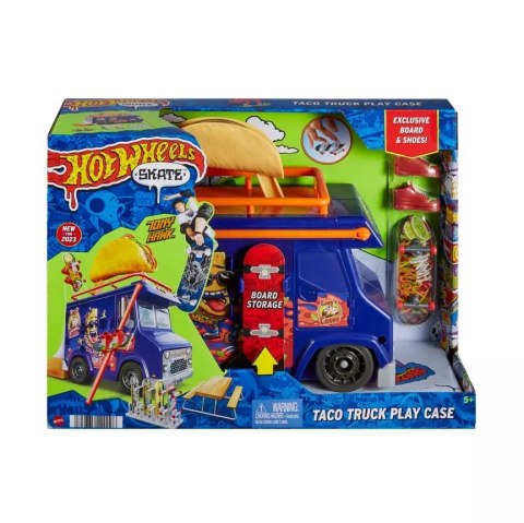 Hot Wheels Skate ciężarówka Taco tricki zestaw Hot Wheels Skate ciężarówka Taco tricki zestaw