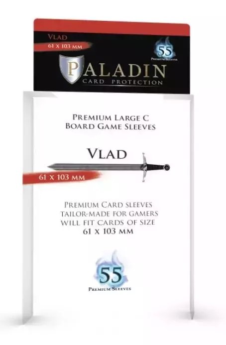 Koszulki na karty Paladin - Vlad (61x103mm) Koszulki na karty Paladin - Vlad (61x103mm)