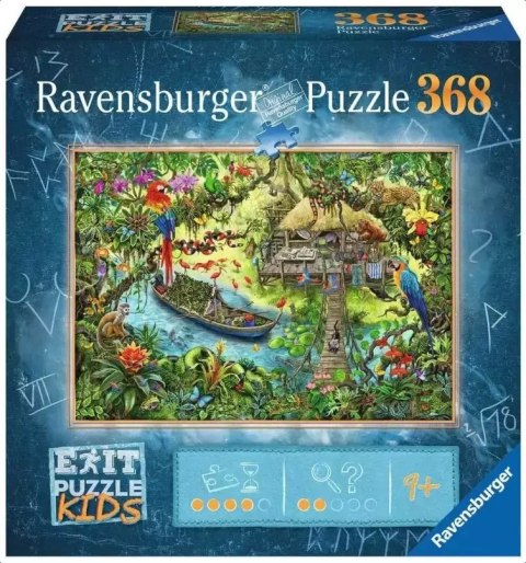 Puzzle 368 elementów. Exit. Wyprawa do dżungli Puzzle 368 elementów. Exit. Wyprawa do dżungli