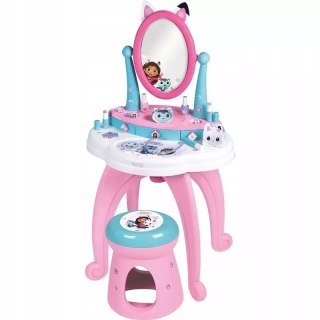 Smoby Koci domek Gabi Studio urody Toaletka 2w1 z krzesłem i akcesoriami