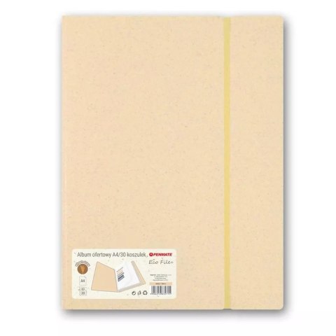 Album ofertowy A4 30 koszulek żółty PENMATE Album ofertowy A4 30 koszulek żółty PENMATE