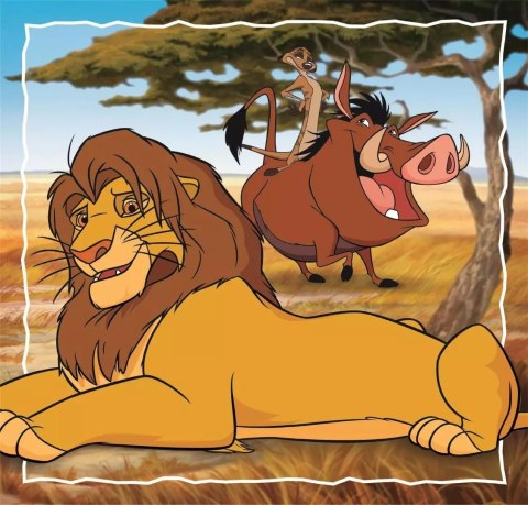Clementoni: Puzzle 3x48el. - Standard Characters Clementoni: Puzzle 3x48el. - Standard Characters