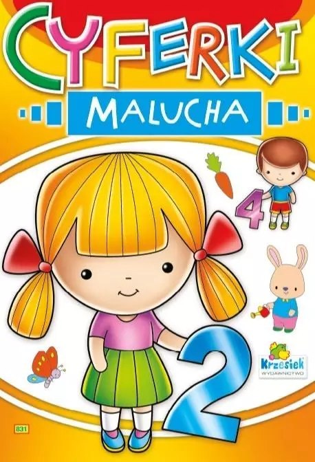 Cyferki malucha. Dziewczynka Cyferki malucha. Dziewczynka