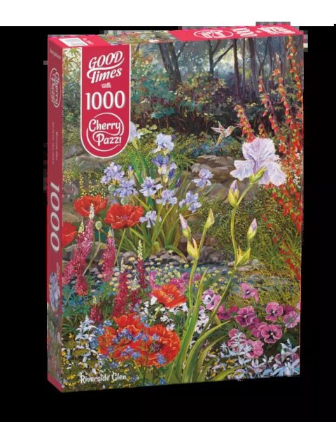 Puzzle 1000 elementów. Kwiaty nad rzeką 30622 Puzzle 1000 elementów. Kwiaty nad rzeką 30622