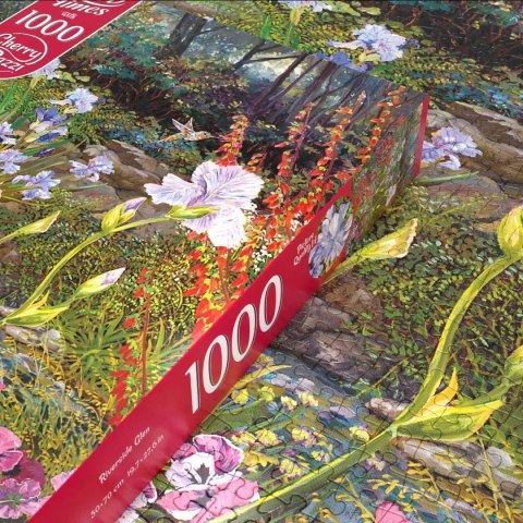 Puzzle 1000 elementów. Kwiaty nad rzeką 30622 Puzzle 1000 elementów. Kwiaty nad rzeką 30622