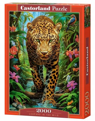 Puzzle 2000 el. Lampart na wolności