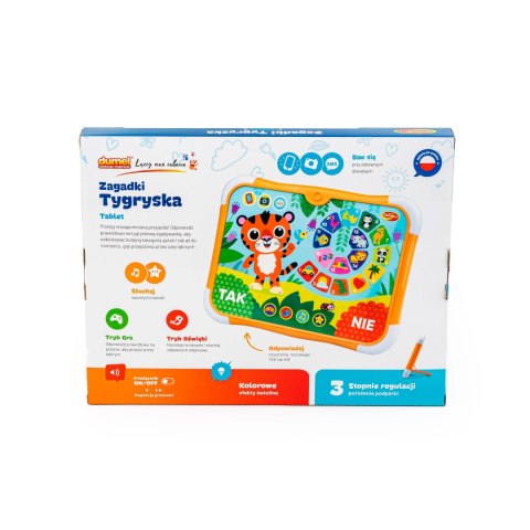 Tablet zagadki Tygryska