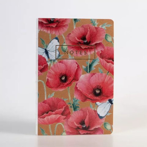 Notes Kwiaty Polskie Maki KPL5 Notes Kwiaty Polskie Maki KPL5