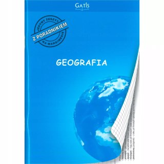 Zeszyt z poradnikiem A5/60k kratka Geografia