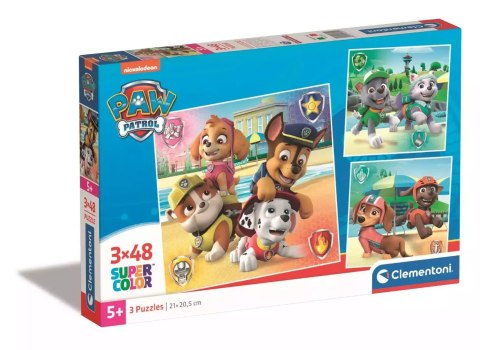 Clementoni: Puzzle 3x48el. - Psi Patrol Clementoni: Puzzle 3x48el. - Psi Patrol