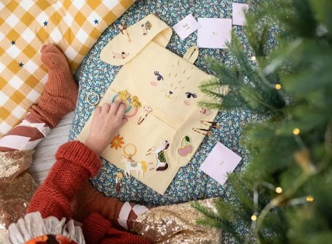 Kalendarz adwentowy wiszący biżuteria Kalendarz adwentowy wiszący biżuteria