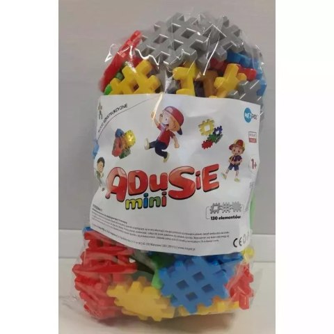 Klocki konstrukcyjne Adusie Mini 130el Klocki konstrukcyjne Adusie Mini 130el