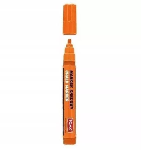 Marker kredowy pomarańczowy Toma 1 szt. Marker kredowy pomarańczowy Toma 1 szt.
