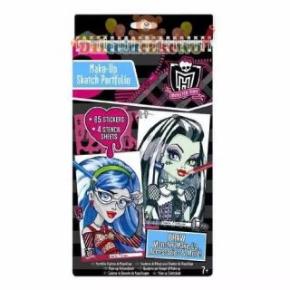 Monster High, Szkicownik Upiorne Makijaże