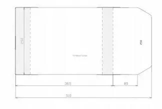 Okładka regulowana 250x450mm (50szt) Okładka regulowana 250x450mm (50szt)