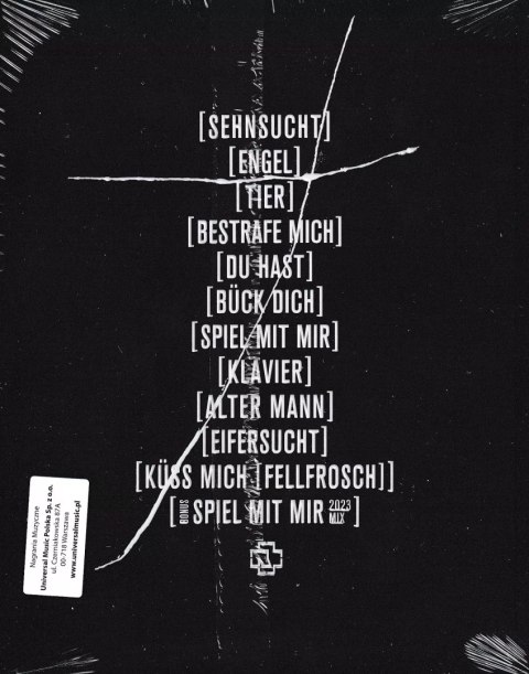 Sehnsucht (Anniversary Edition Remastered), CD