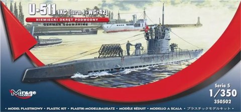 Zestaw do sklejania U-Boot U-511-IXC Zestaw do sklejania U-Boot U-511-IXC