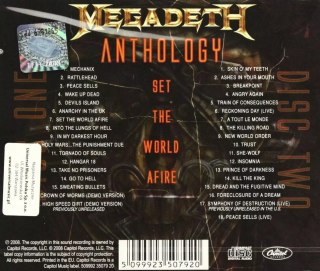Anthology: Set The World Afire, CD