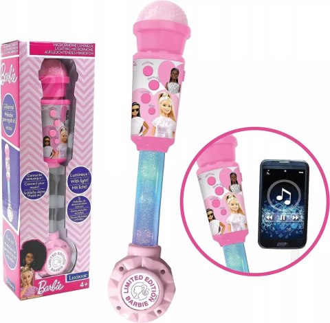 Lexibook Barbie Mikrofon Świetlny z Głośnikiem