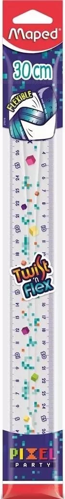 Linijka Pixel Twist'n Flex niełamliwa 30cm MAPED Linijka Pixel Twist'n Flex niełamliwa 30cm MAPED