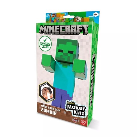 Minecraft zbuduj figurkę Zombie Minecraft zbuduj figurkę Zombie