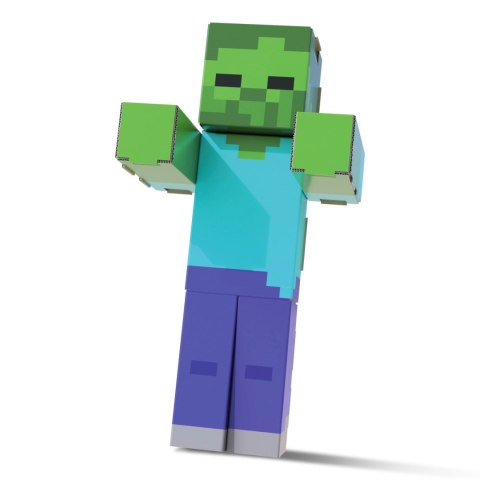 Minecraft zbuduj figurkę Zombie Minecraft zbuduj figurkę Zombie