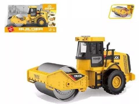 Auto budowlane walec ze światłem i dźwiękiem 30cm Auto budowlane walec ze światłem i dźwiękiem 30cm