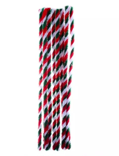 Druciki kreatywne 30cm trójkolorowe 25szt Druciki kreatywne 30cm trójkolorowe 25szt