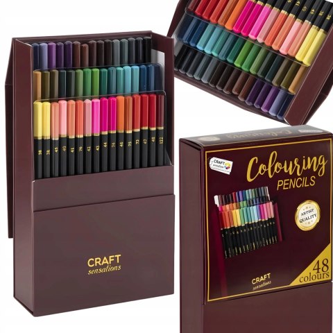 Kredki ołówkowe Craft Sensations 48 szt.