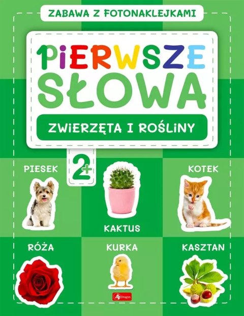 Pierwsze słowa. Zabawa z fotonaklejkami. Zwierzęta Pierwsze słowa. Zabawa z fotonaklejkami. Zwierzęta